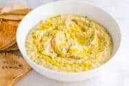 Easy Baba Ganoush (Roasted Eggplant Dip)
