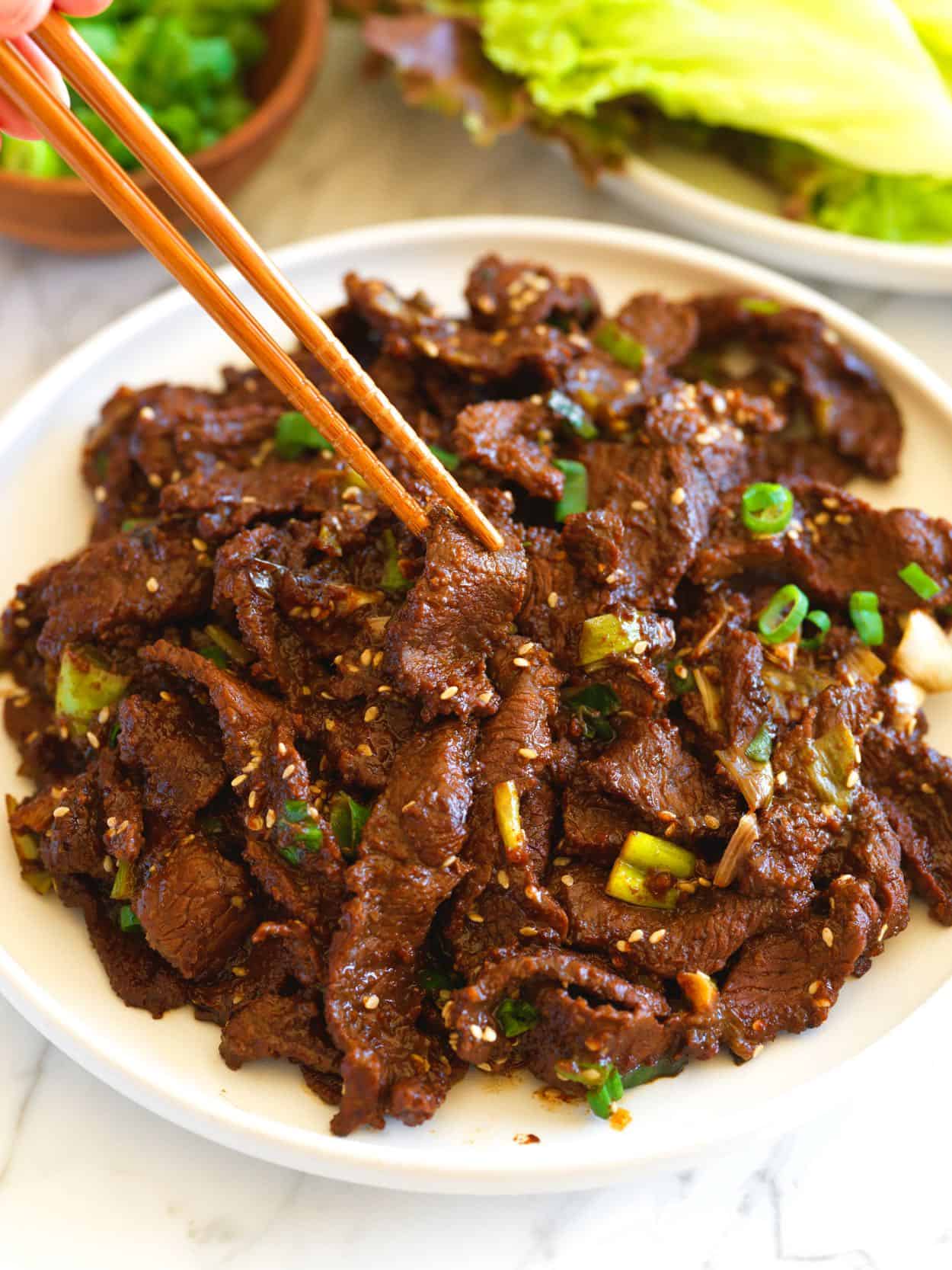Beef Bulgogi (Korean BBQ Beef)