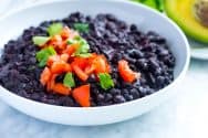 Coconut Black Beans
