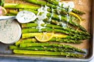 Garlic Roasted Asparagus